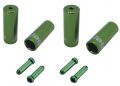 Комплект JAGWIRE CHA094-RJ на оболонку Solid Colour на 1 велосипед - Green