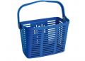 Корзина Bellelli Plaza Bianco з кріпленням на кермо, пластикова , синя