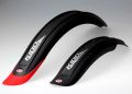 Комплект крыльев 16 SIMPLA KIDO SDS CHOPPER, с брызговиками, черно-красные.