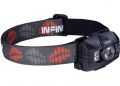 фонар налобний Infini HAWK 100-Black, 1 світлодіод 3W Білий, дод. діоди: 2x 0.5В білі + 2 червоних, 7 режимів, 3xAAA, чорний