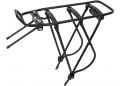 Багажник Green Cycle GC-CE2-2 під V-br 28, туристич., (в комплекті довгі дуги), алюмінієвий чорний