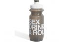Фляга 0,6 Green Cycle GBT-512M Sex Drink & Roll з Big Flow valve, LDPE gray nipple/white matt cap/gray bottle