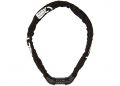 Замок Green Cycle GLK-361 Цепь 6x100 с интегрированным кодовым замком на 5 знаков в текстильной обойме, черный