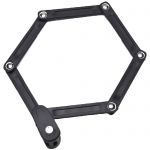 Замок Green Cycle GLK-596 состоит из стальных пластин, размер 850ммх57мм, крепеж в комплекте, черный.