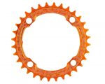 Зірка RACE FACE Narrow Wide, 104 BCD, 36T, 10-12 ск (ORA) Помаранчева (Алюмінієва)