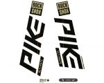 Набір наліпок RockShox PIKE ULTIMATE 27/29 (Глянцевий, Світло-Блакитний) SRAM