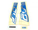 Набір наліпок RockShox SID ULTIMATE 80-100 27/29 (Глянцевий, Синій) SRAM