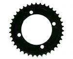 Зірка системи 38T DH нержавіюча сталь 104 мм алюмінієва (чорний матовий) SRAM