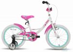 Велосипед 18 PRIDE MIA бело-розовый 2016