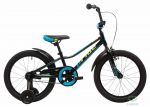 Велосипед 18 Pride Oliver чорний/Голубий/лайм 2018