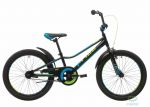 Велосипед 20 Pride Jack черный/синий/лайм 2018