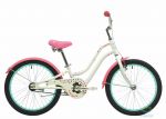 Велосипед 20" Pride Angel Білий/Рожевий Лак 2017
