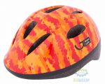 шолом дитячий Green Cycle Pixel розмір 50-54см помаранчевий/Червоний лак