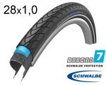 Покришка 28X1.00 700X25C (25-622) Schwalbe Marathon Plus Smartguard, Twinskin B/B+RT Hs440 Ec 67 EPI