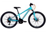 Велосипед 24 Discovery QUBE AM DD 2024 морська хвиля, розмір - 11,5
