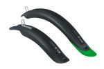 Комплект крил KLS Foggy 20 чорний/зелений