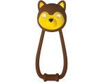 Мигалка дитяча передня KLS Teddy коричневий