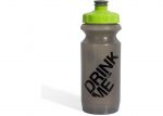 Фляга 0,6 Green Cycle GBT-512M Drink Me с Big Flow valve, LDPE серый ниппл/ lime cap/gray matt bottle